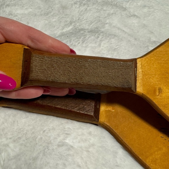 Vintage Palettas Beach Wood Paddles 16” JB Palettas San Diego Alfa-1 paddleball - Picture 7 of 12